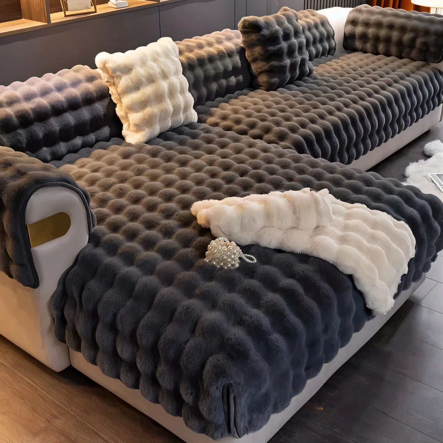 Ultra-Soft Luxury Sectional Sofa Covers