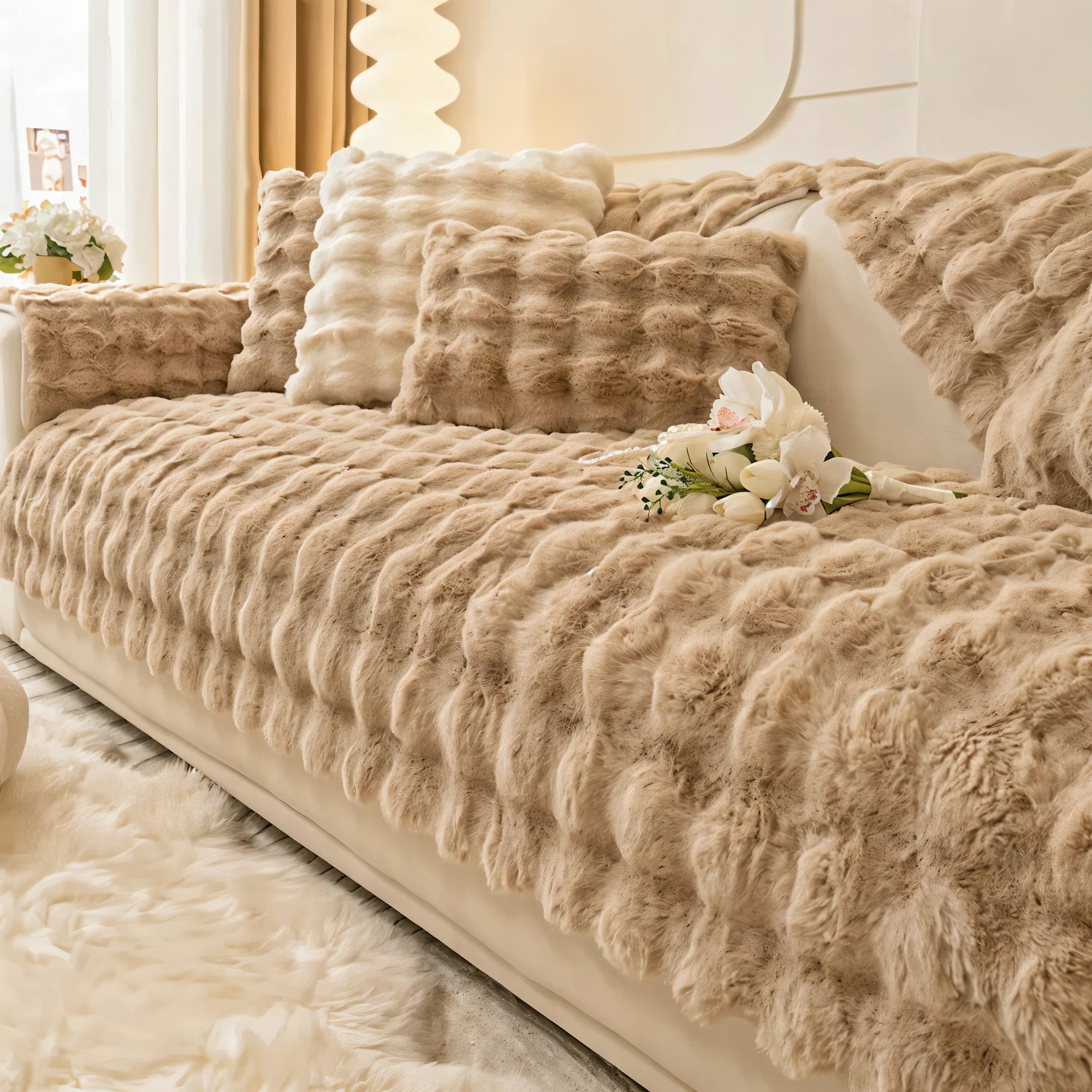 Ultra-Soft Luxury Sectional Sofa Covers
