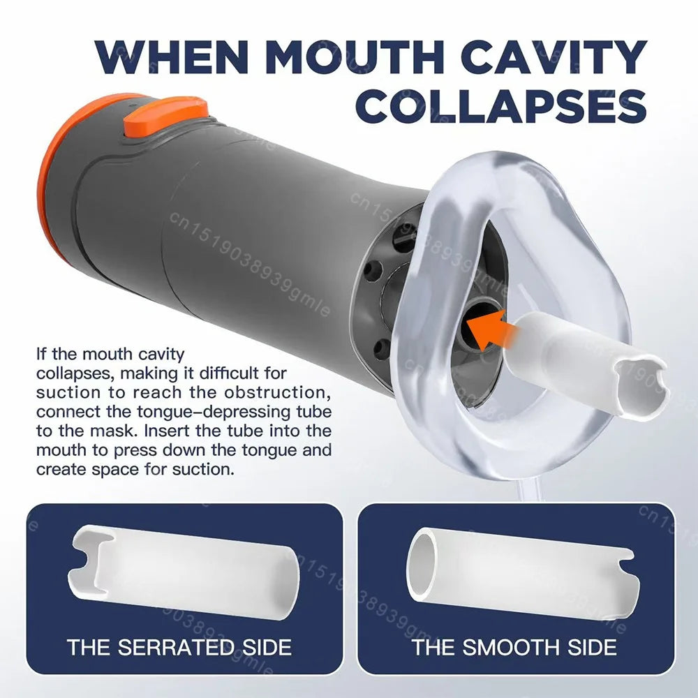 Auto First Aid Choking Rescue Device Travel Home Cpr Choking Emergency Device Adult Children Portable Asphyxia Rescue Machine