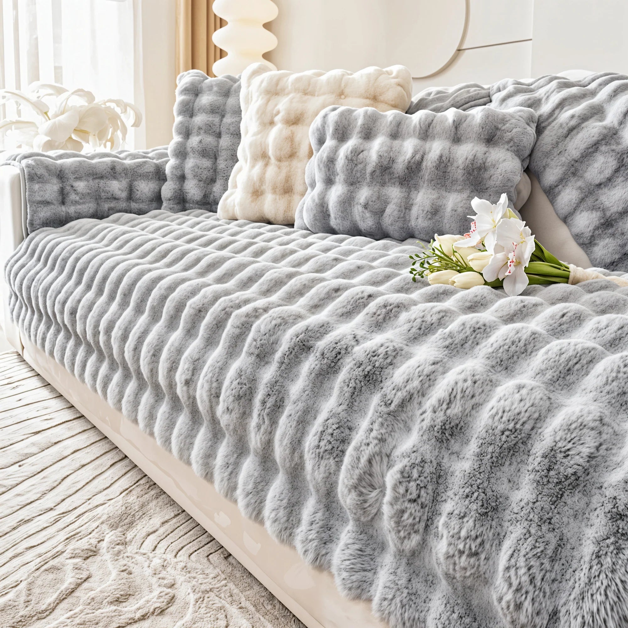 Ultra-Soft Luxury Sectional Sofa Covers