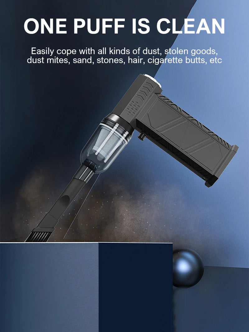 X9 Turbo Fan Jet 300000RPM Turbo Jet Blower Brushless Vacuum Cleaner Blower for Pc/Keyboard/Home/Car Cleaning Air Duster Blower